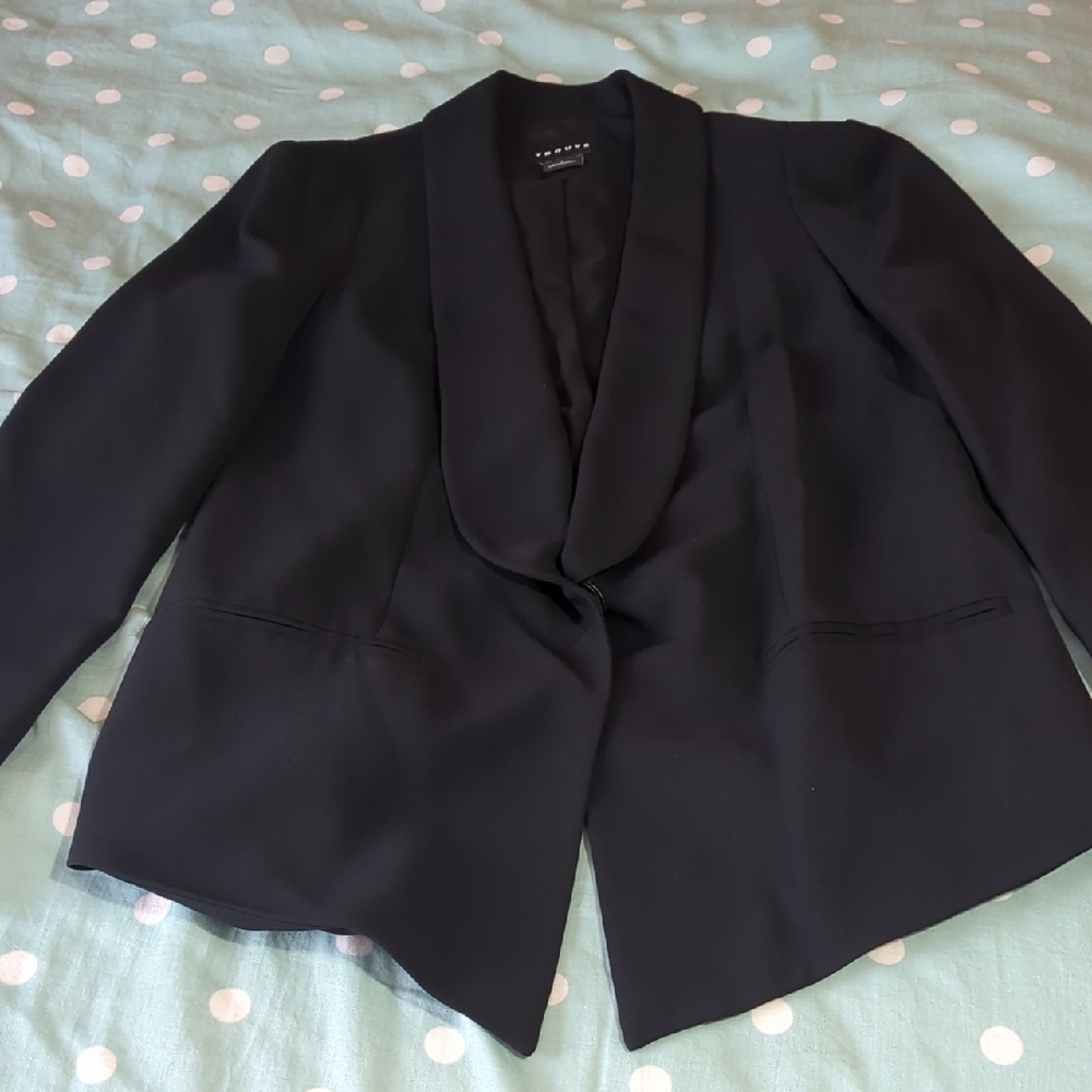 Trouve Elegant Black Women's Blazer